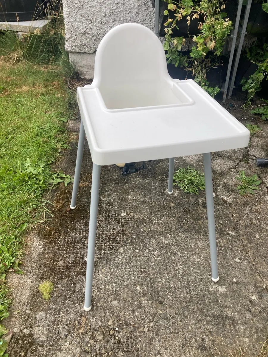 IKEA, White High Chair ANTILOP - Image 3