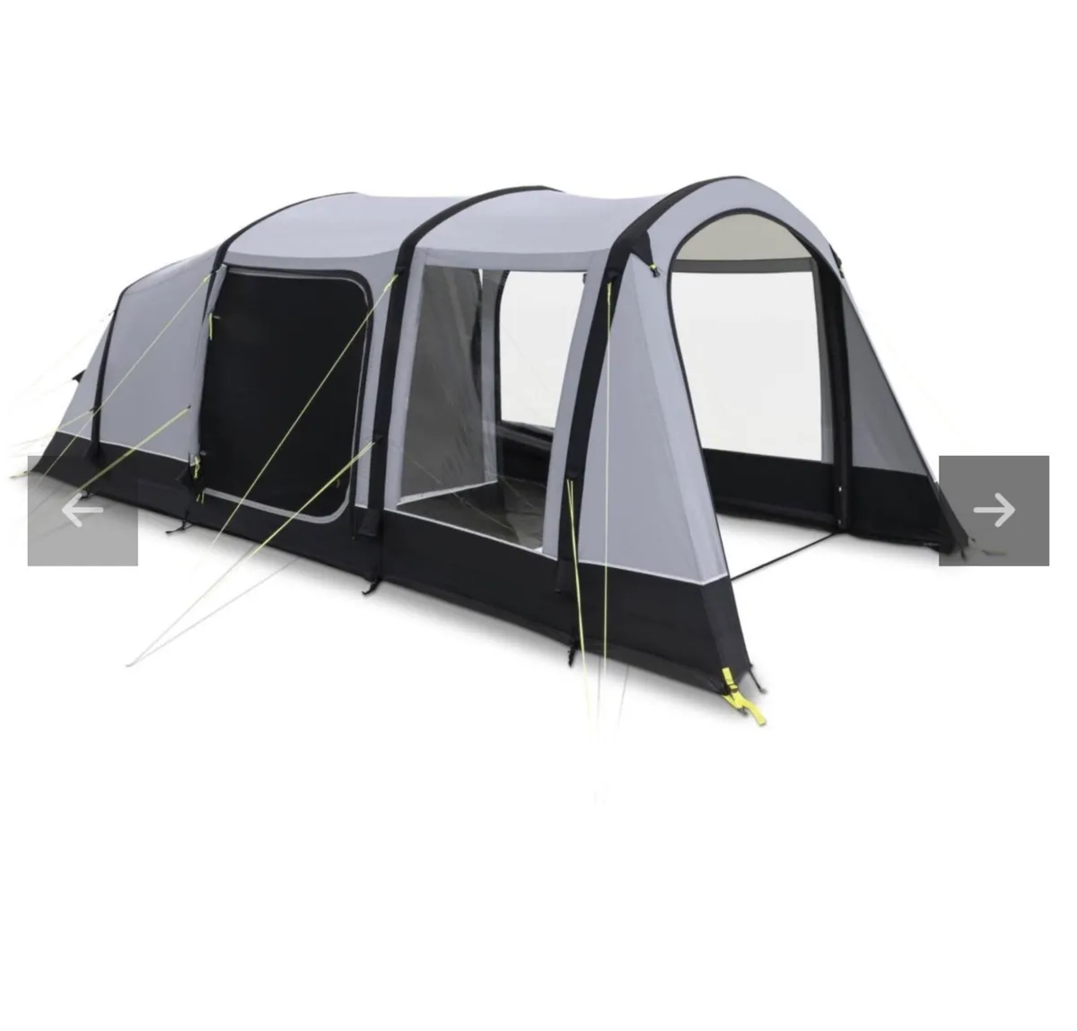 Kampa Tent - 4 person inflatable tent & canopy. - Image 1