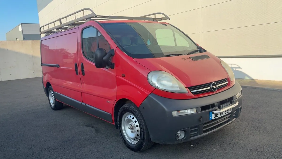 2006 opel Vivaro 1.9 cdti NEW DOE 01/27 - Image 3