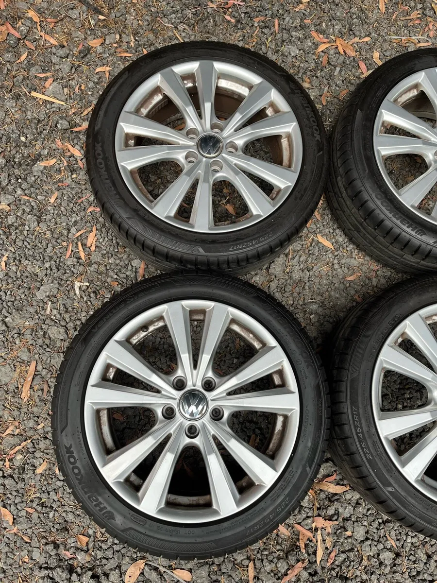 17’ VW GOLF CADDY 5x112 alloy wheels - Image 2