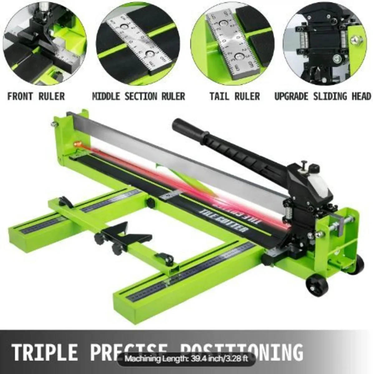 39-Inch Tile Cutter Manual Tile Score Cutter - Image 2