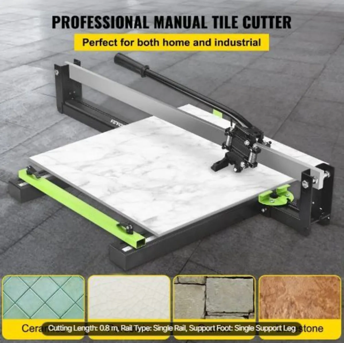 31 Inch Blue Manual Tile Cutter - Image 3