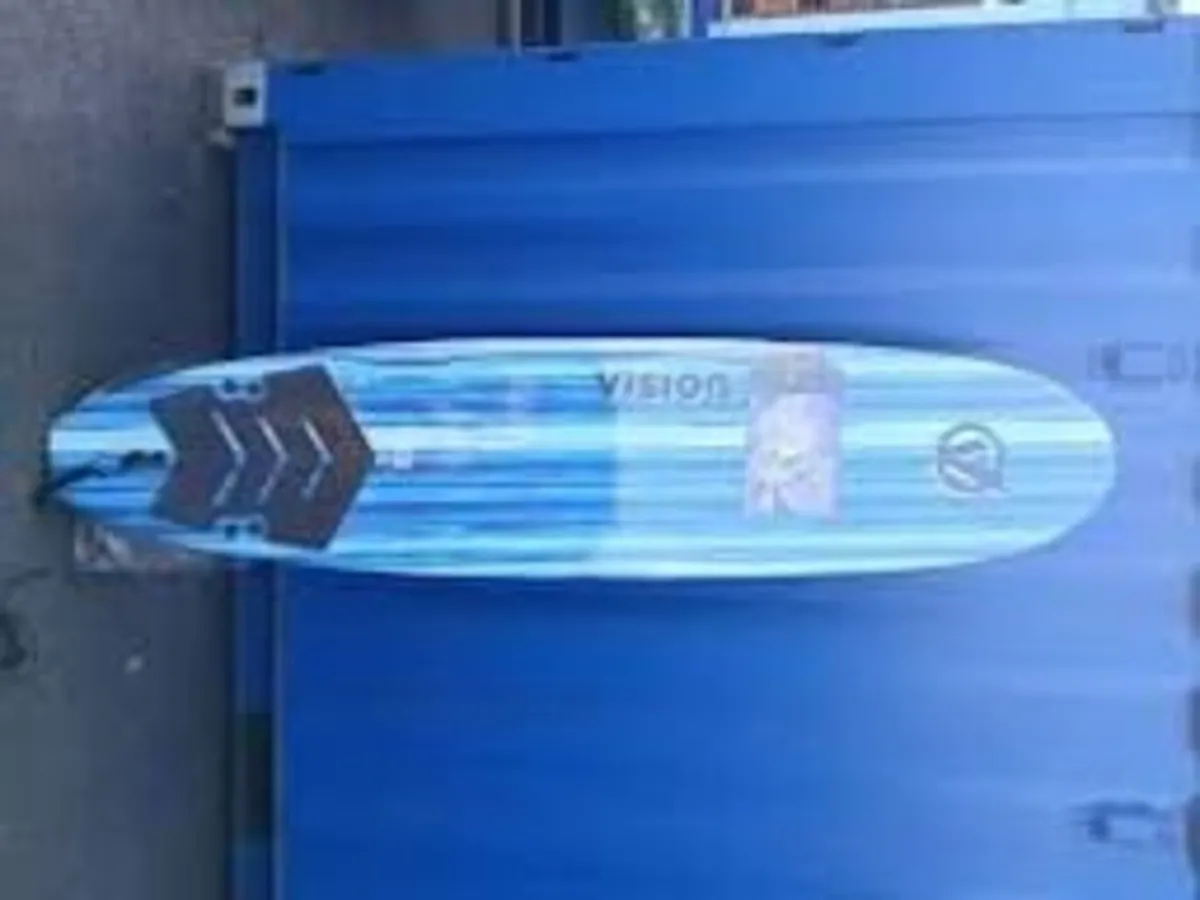 NEW Vision Spark Surfboard 8'0", free tail pad - Image 1