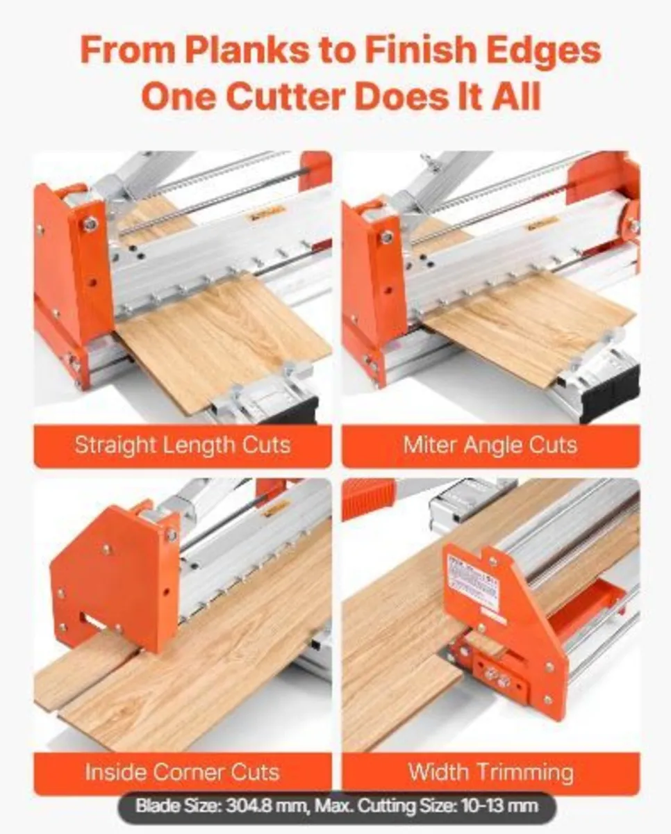 304.8mm Vinyl Floor Cutter, 12mm Thick Laminate - Image 4