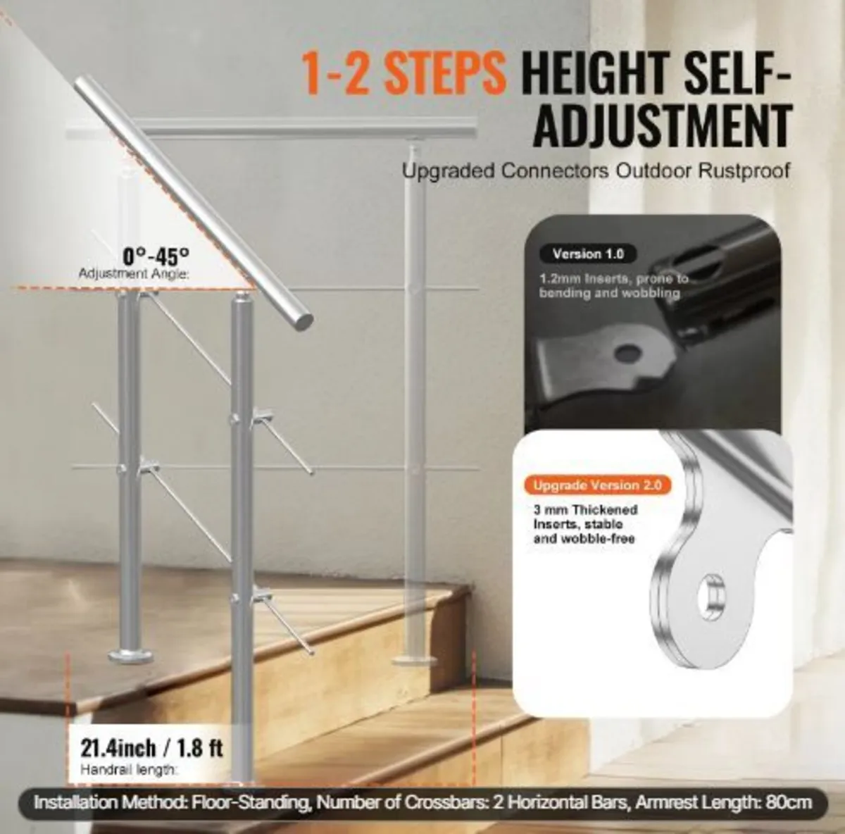 Handrails for Outdoor Steps - Image 1