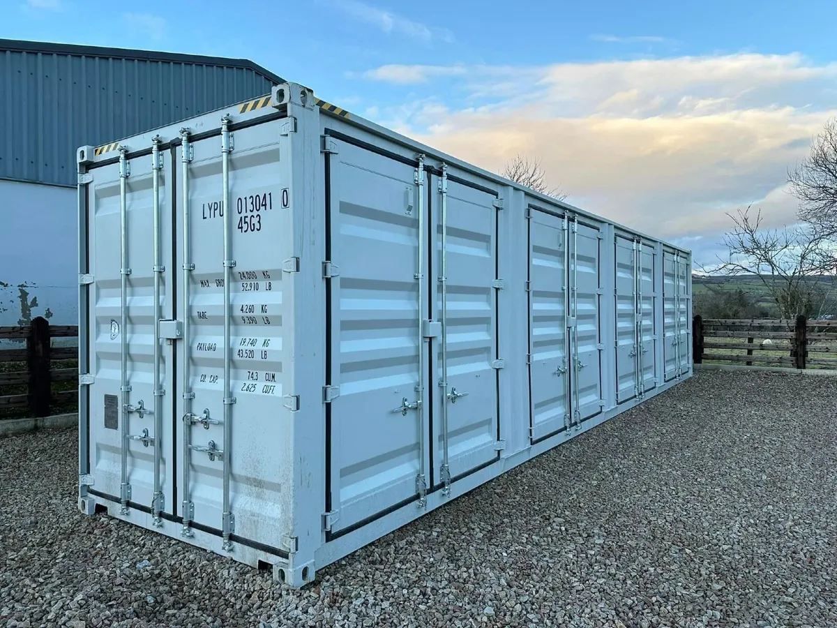 Unused 40ft High Cube 4 Side Door Container - Image 4