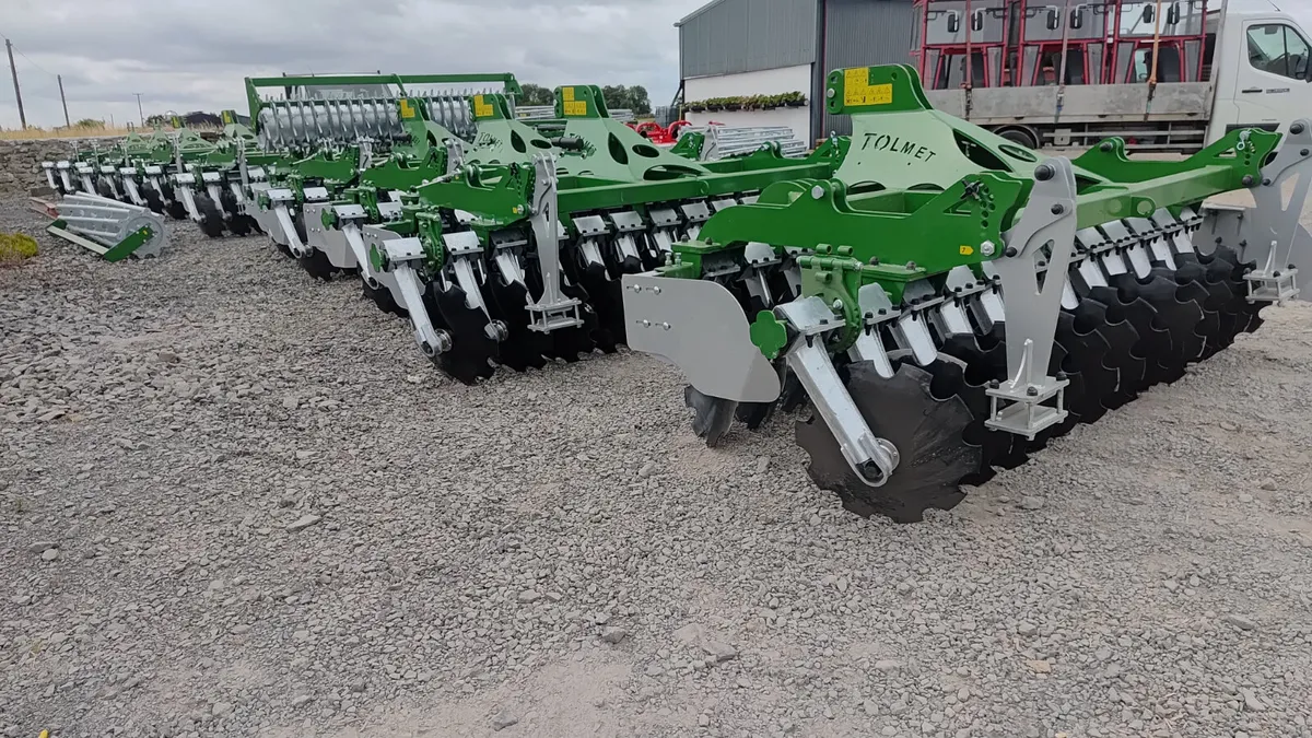 Tolmet disc harrows TAMS APPROVED - Image 1