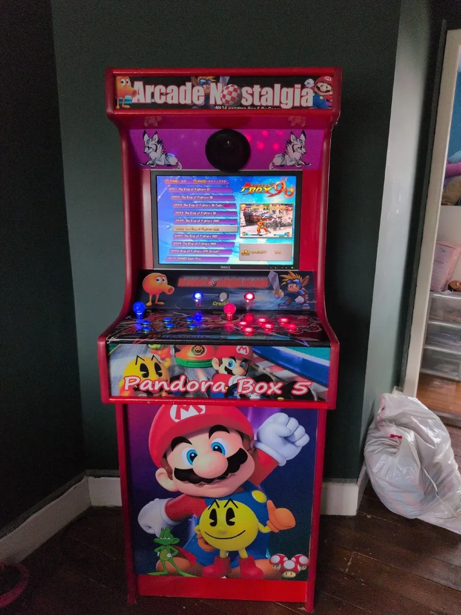 PANDORA BOX 9D FULL-SIZE 2-PLAYER ARCADE MACHINE - Image 2