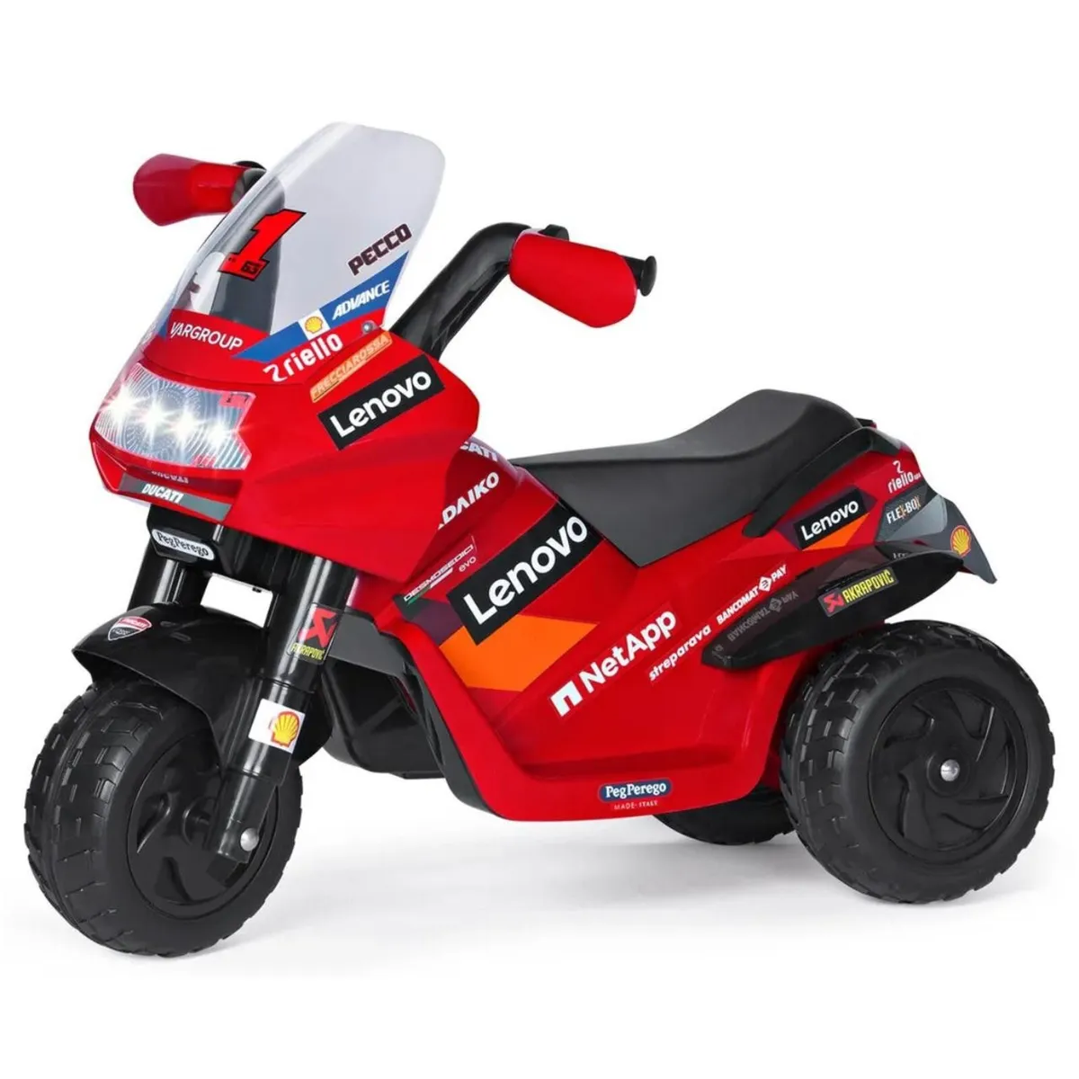 Peg Perego Ducati Desmosedici Evo 6V Ride On Bike - Image 2