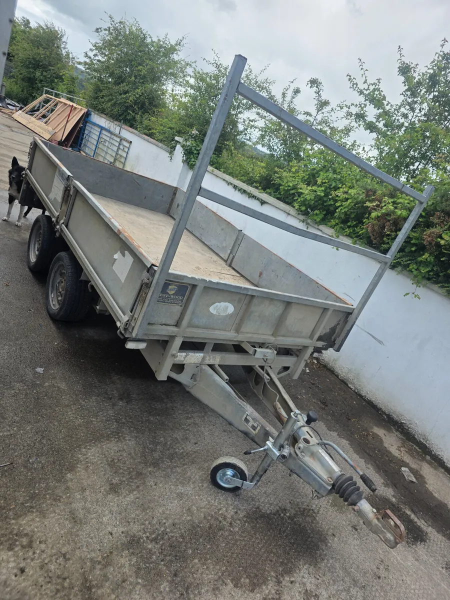 10ft ifor Williams dropside trailer fully serviced
