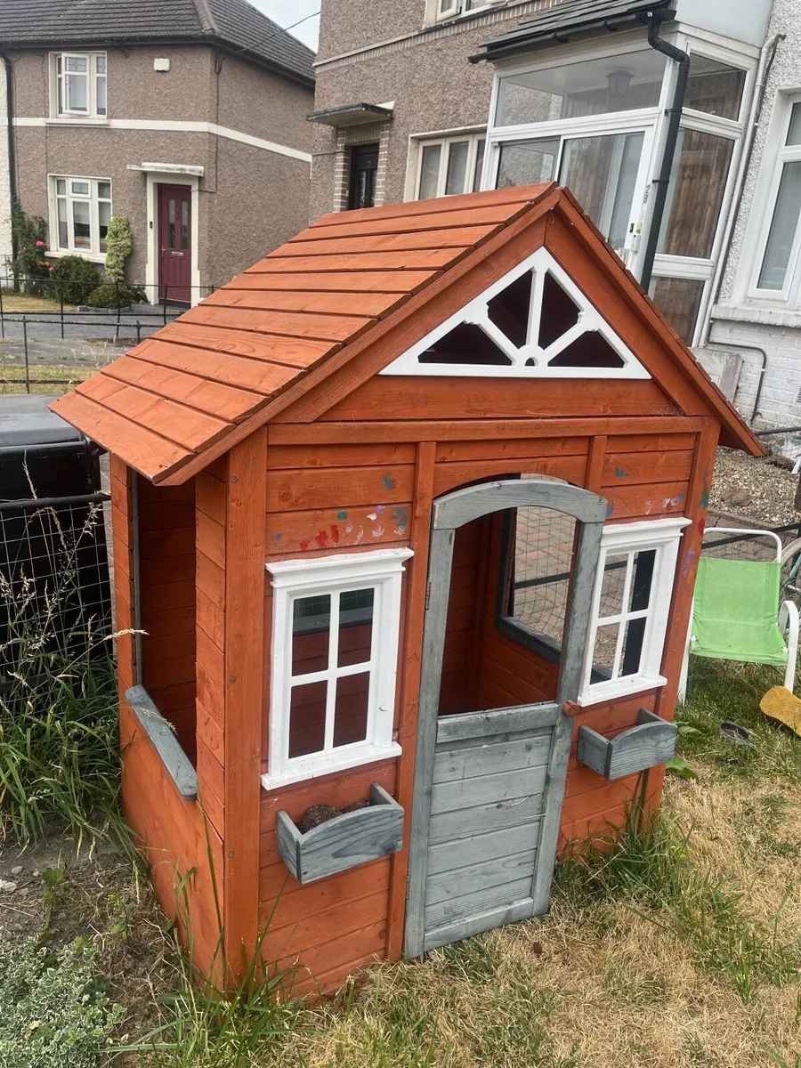 Wooden Playhouse - Image 1