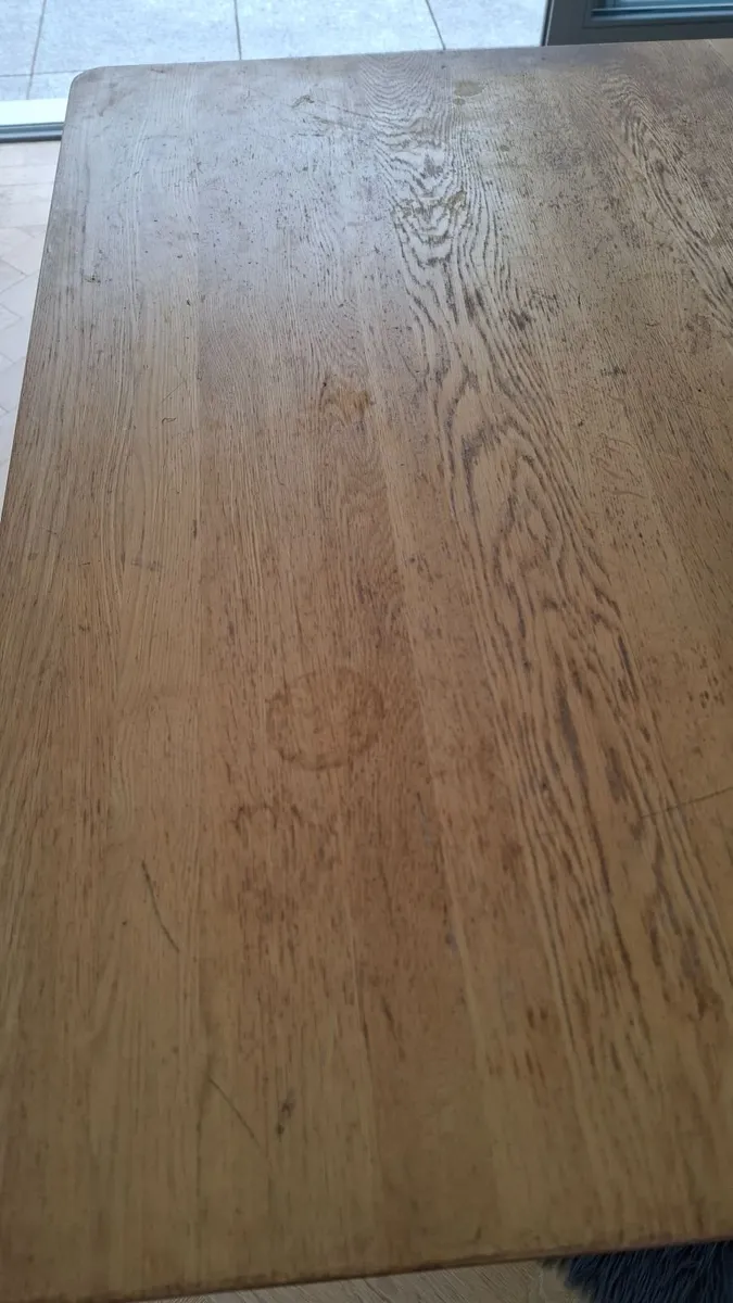 Kitchen/Dining Table and bench - Image 2