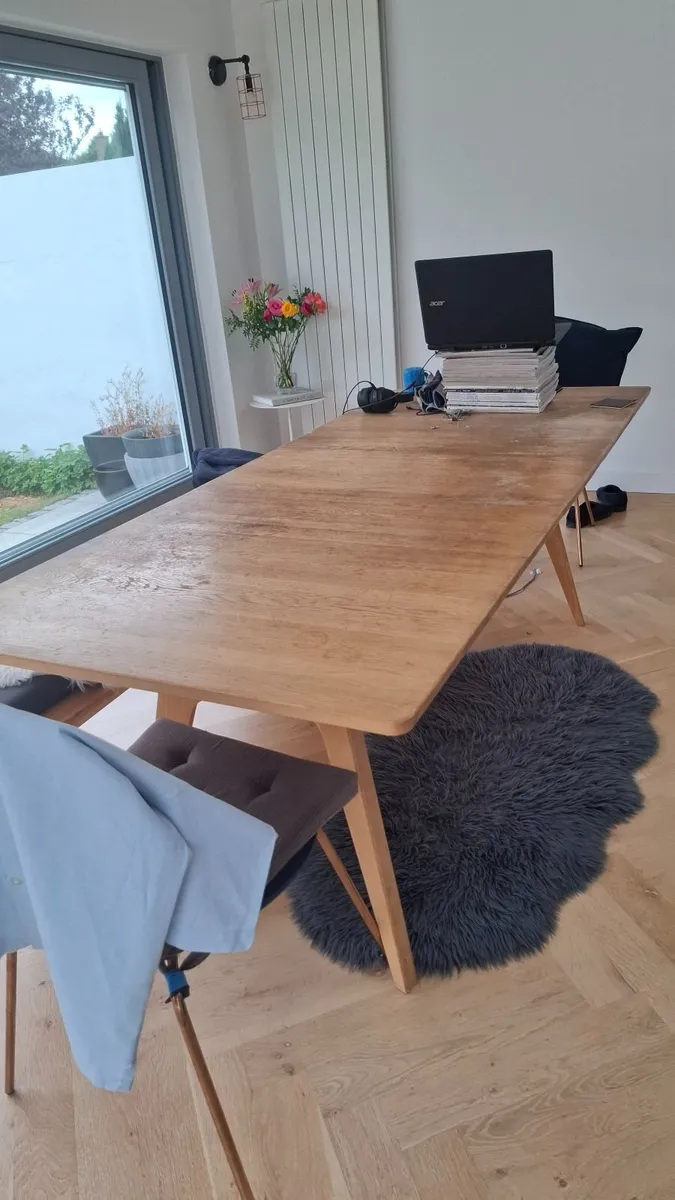 Kitchen/Dining Table and bench - Image 1