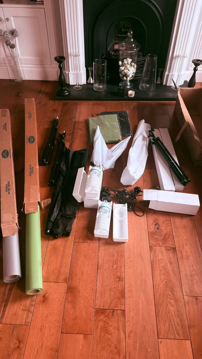Entry level photo studio equipment
