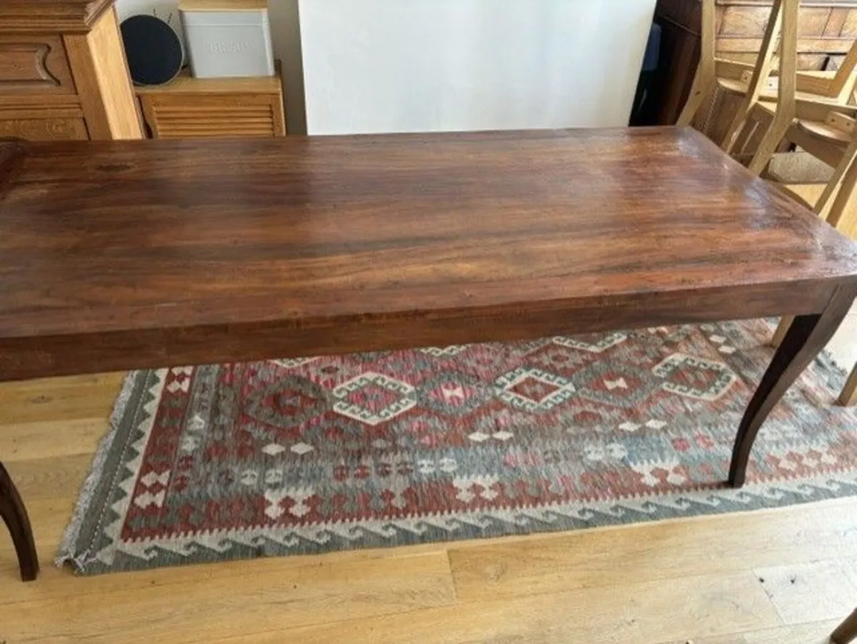 Antique dining table - Image 2