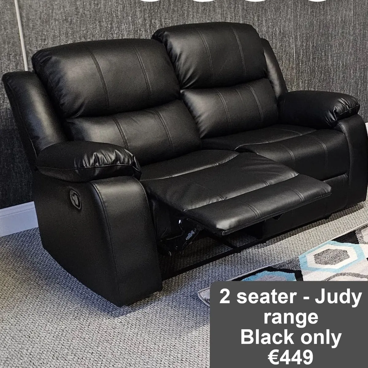 2 seater RECLINER  clearance NEW - Image 1