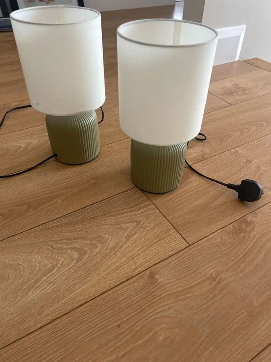 bed side lamps - Image 1