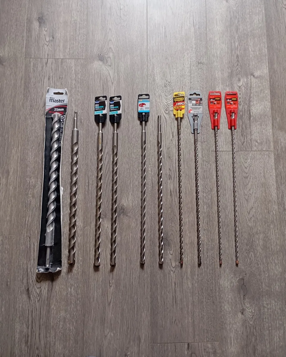 450mm SDS Masonry Drill Bits (New) - Image 1