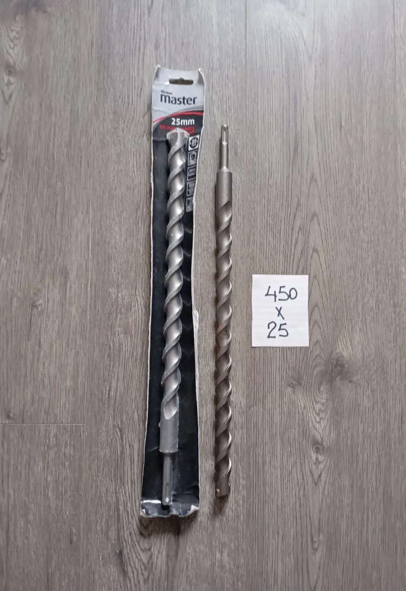 450mm SDS Masonry Drill Bits (New) - Image 2