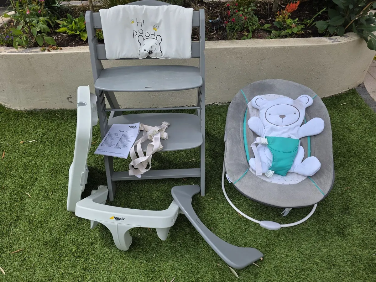 Hauck Toddler Chair and Baby Bouncer Bundle - Image 1