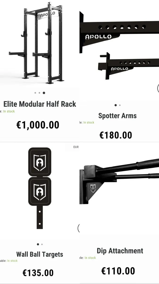 Apollo Elite Modular Half Rack + Accessories - Image 3