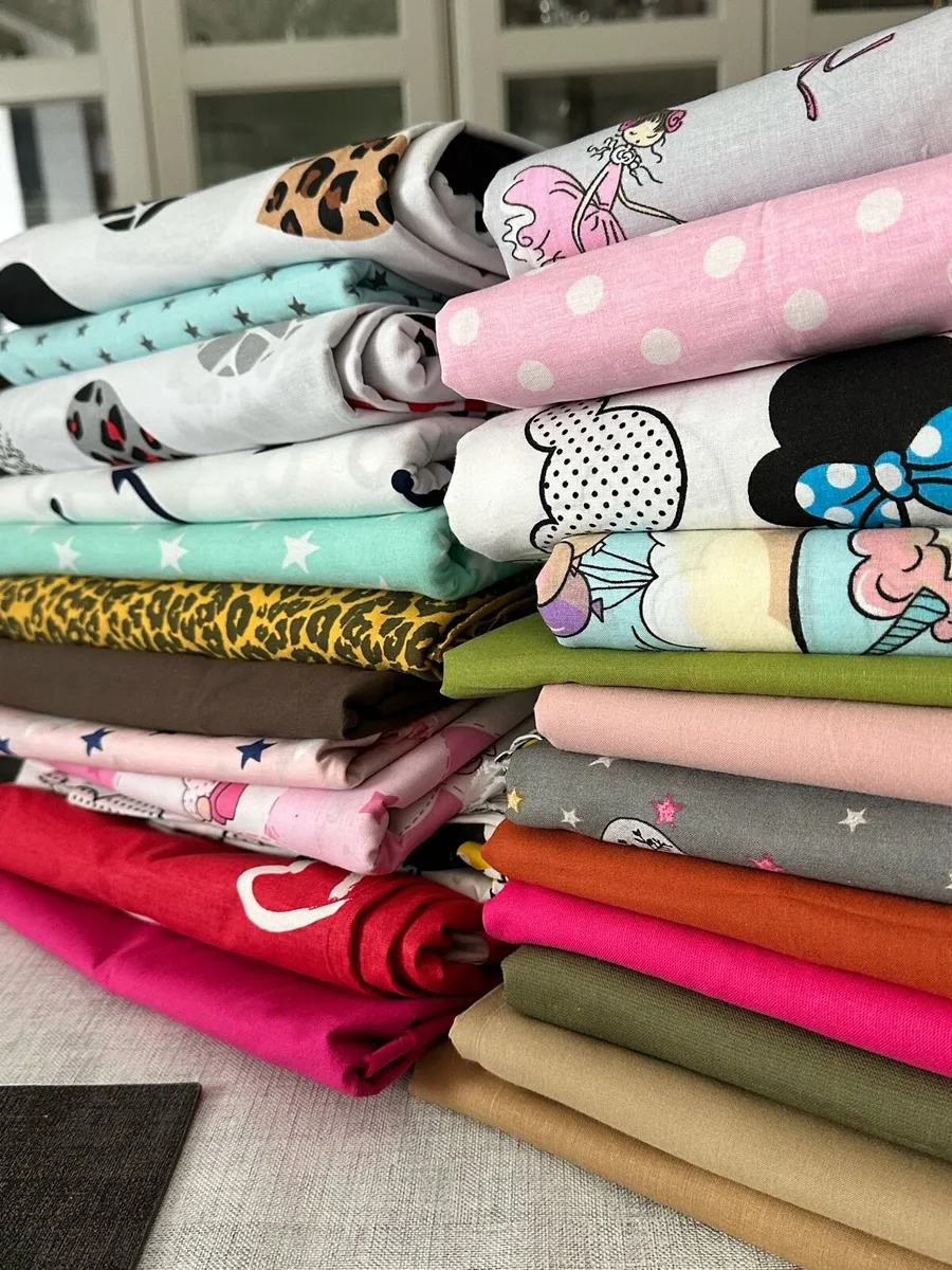 60 metres mixed cotton fabric - Image 1
