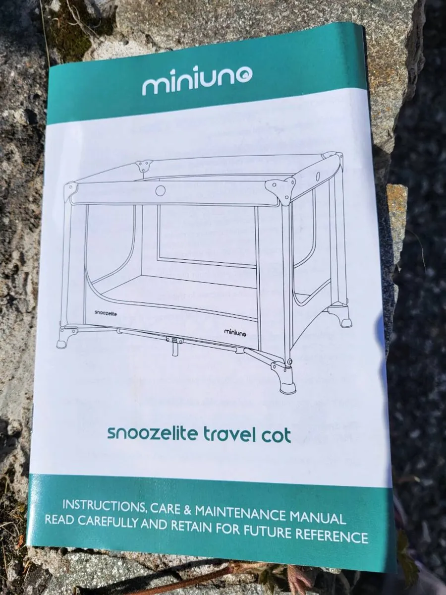 Travel cot - Image 1