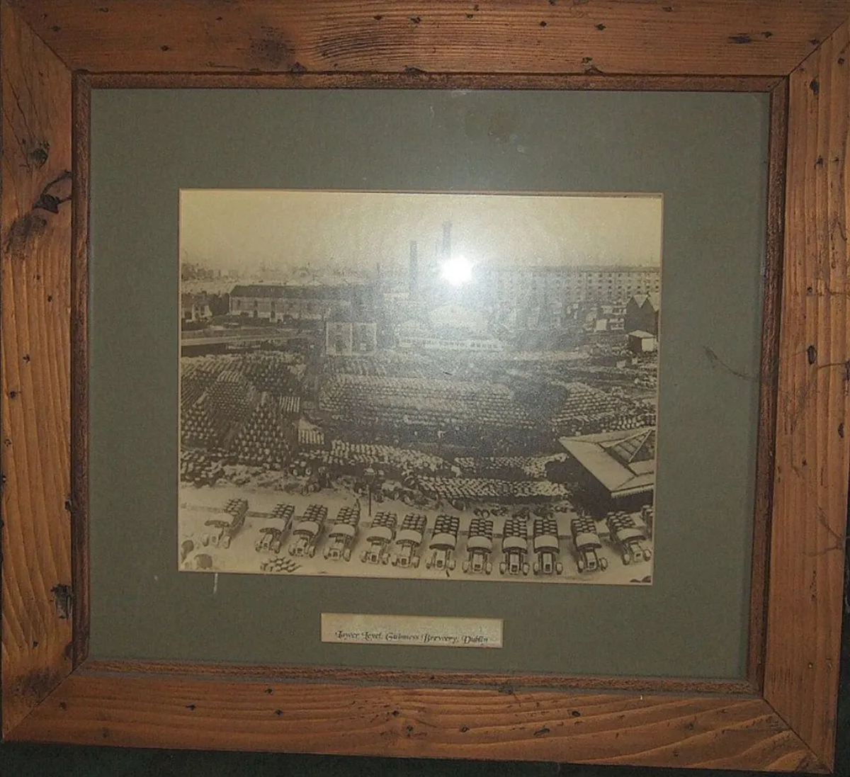 Vintage Framed Guinness Brewery Dublin Print - Image 4