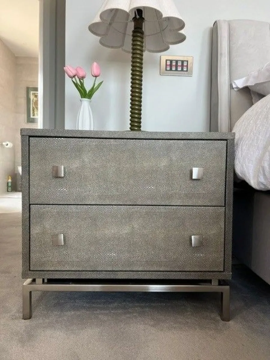 DESIGNER BEDROOM NIGHTSTANDS - Image 1