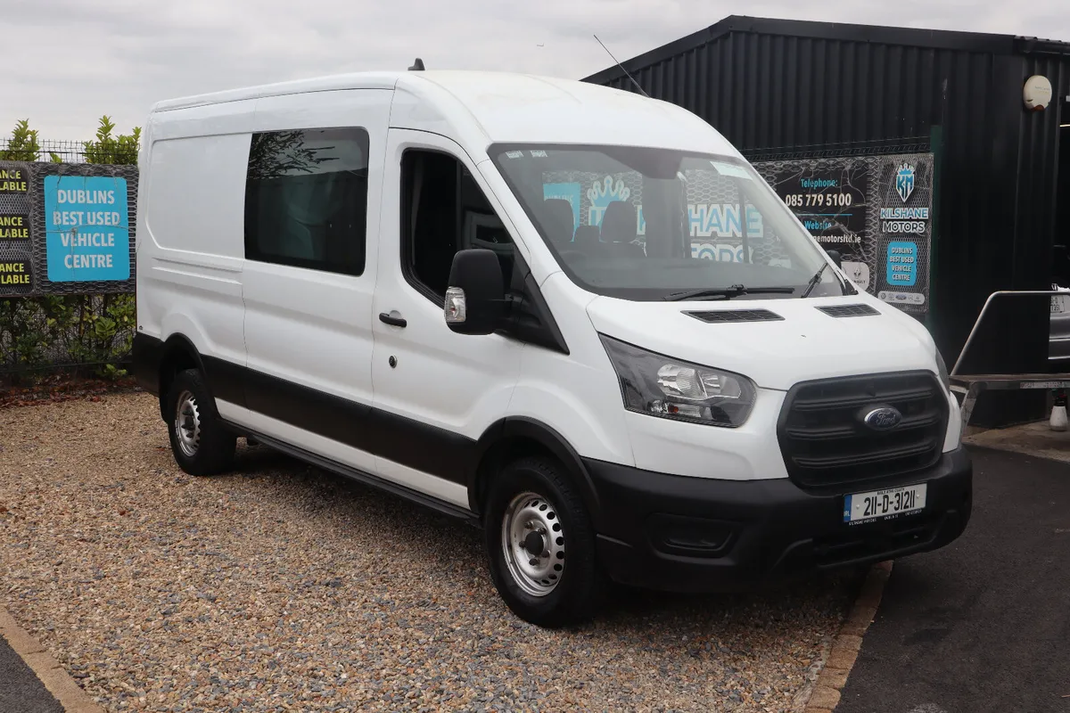 Ford Transit 2021 7 Seater Crewcab NO VAT - Image 1