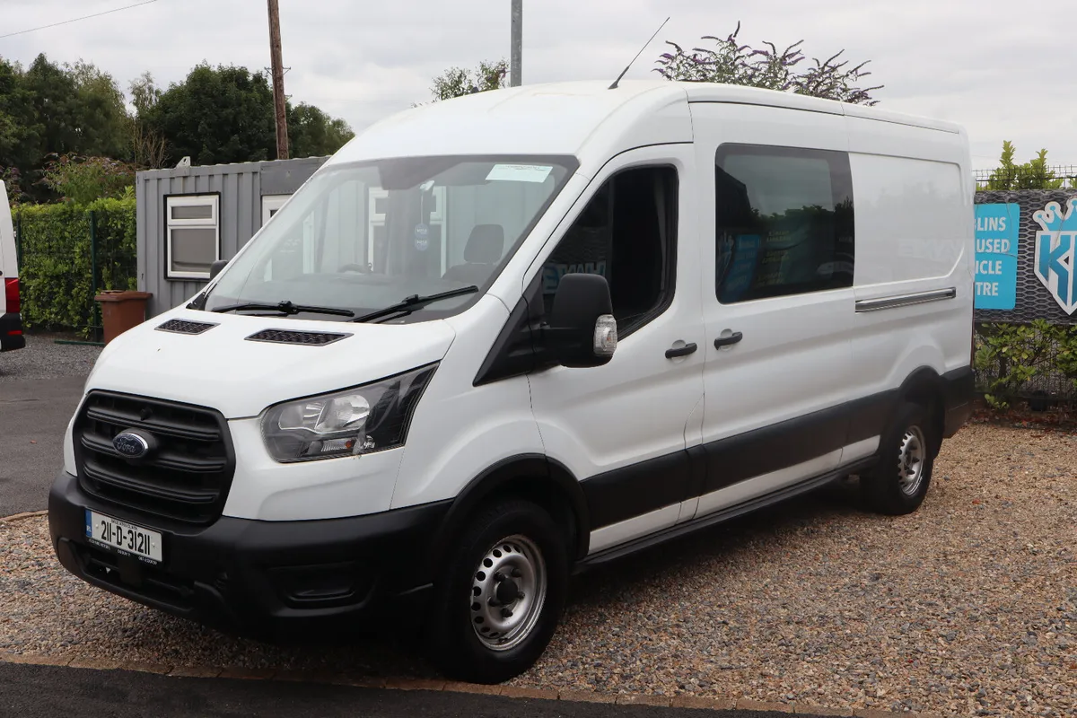 Ford Transit 2021 7 Seater Crewcab NO VAT - Image 2