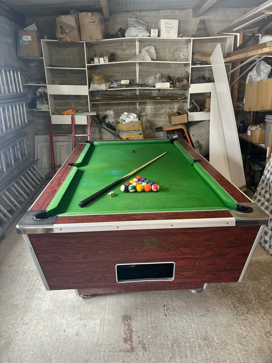 7X4 Pool Table ( Needs Cloth) - Image 1