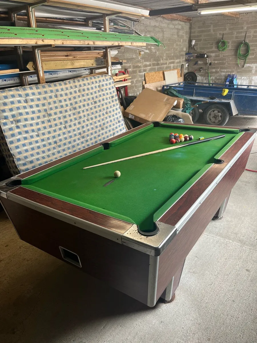 7X4 Pool Table ( Needs Cloth) - Image 2