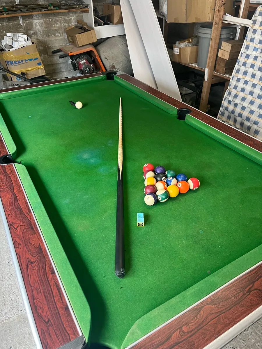 7X4 Pool Table ( Needs Cloth) - Image 3
