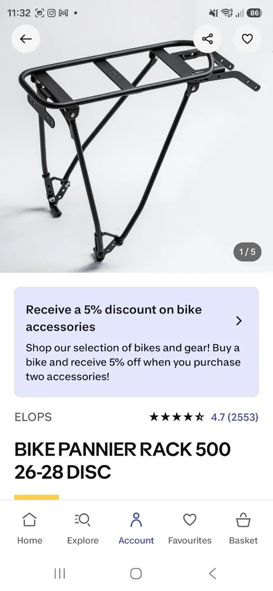 Riverside 100 E Electric Bike + Accessories – €950 - Image 2