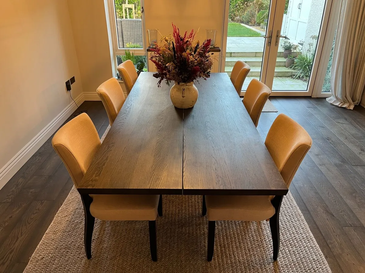 Premium BoConcept Vancouver Solid Oak Dining Table - Image 4