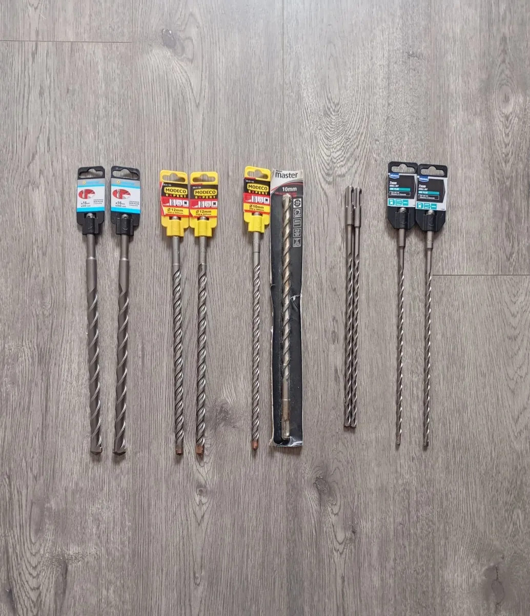 300mm SDS Masonry Drill Bits (New) - Image 1