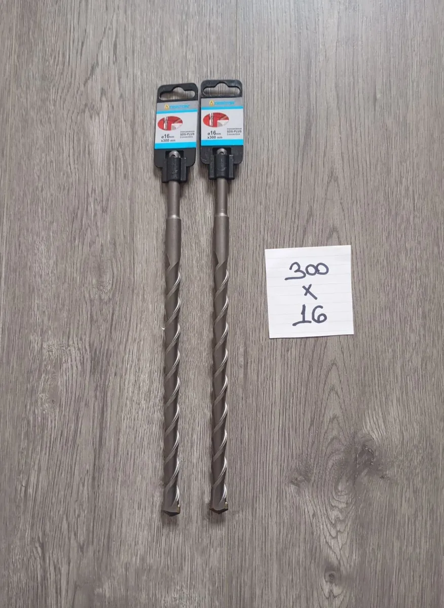 300mm SDS Masonry Drill Bits (New) - Image 2