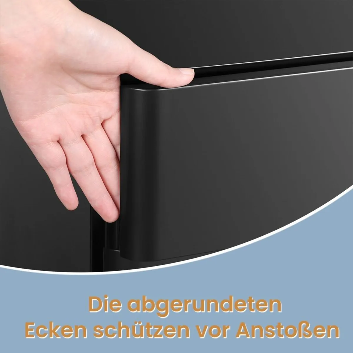 Rolling Filing Cabinet With Lock 3 Drawer Mobile - Image 4