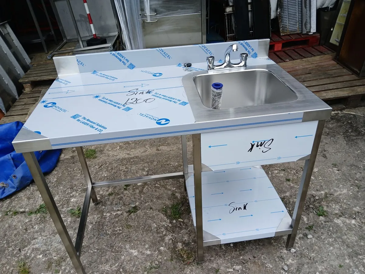 Staneless steel cabbinet sink unit  new  delivered - Image 4