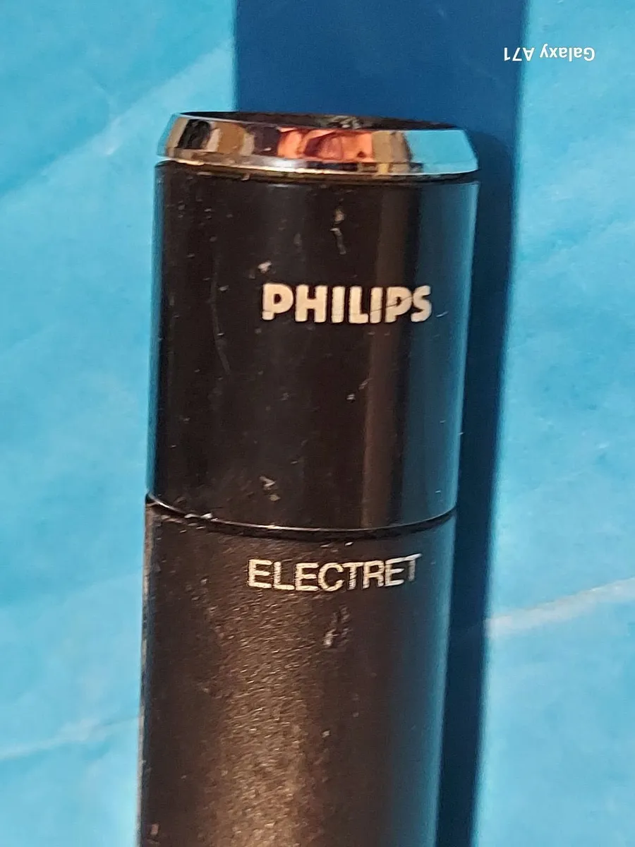 Philips Electret twin Microphones - Image 1