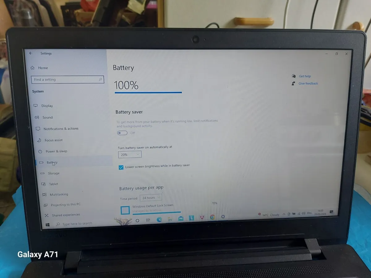 Lenovo Ideapad Laptop Model 110-15IBR, 4GB, 900GB - Image 4