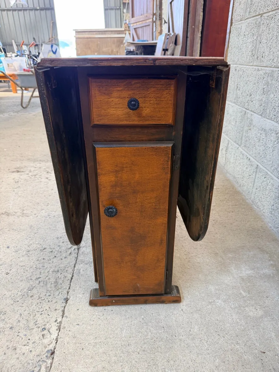 Antique Drop Leaf Table - Image 1