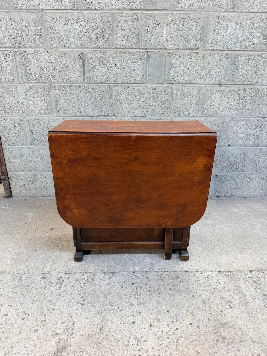 Antique Drop Leaf Table - Image 2
