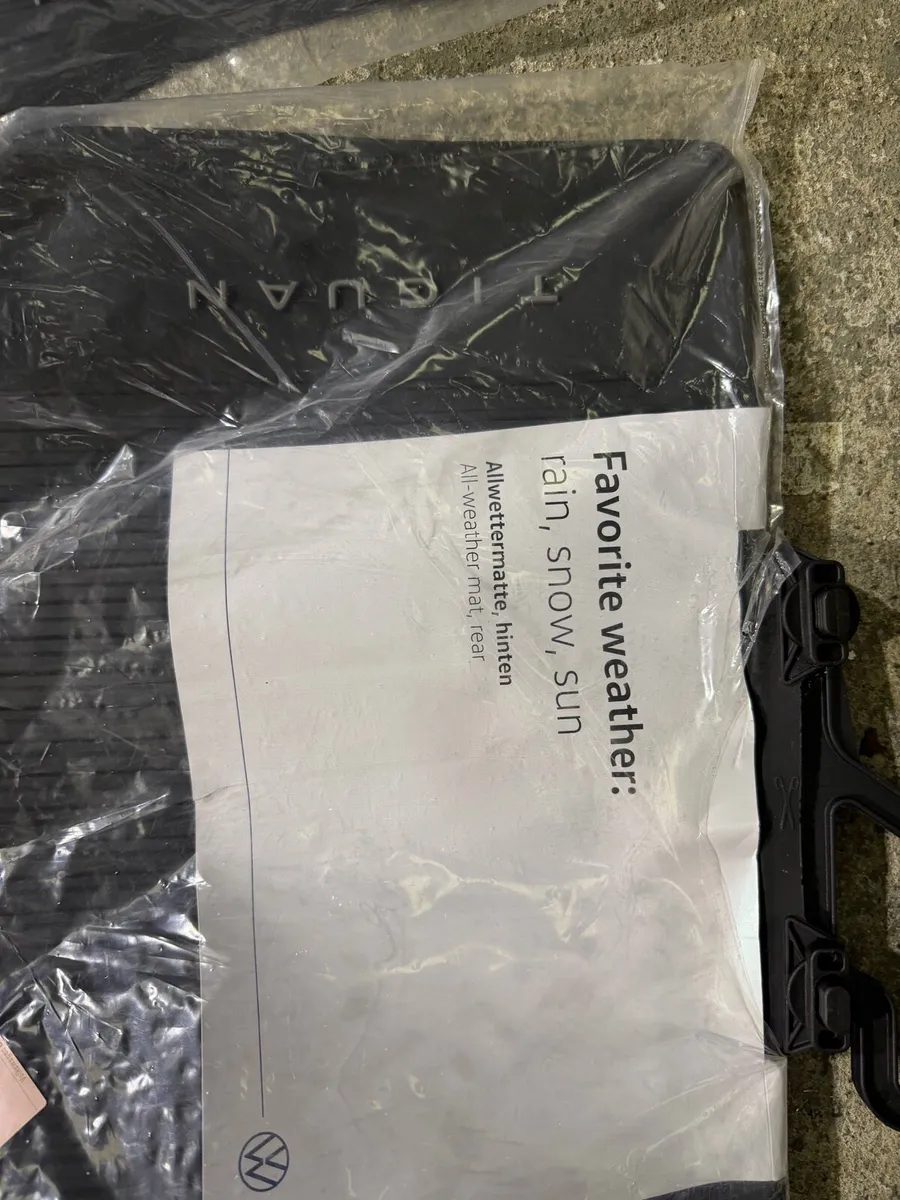Genuine vw Tiguan all weather mats - Image 1