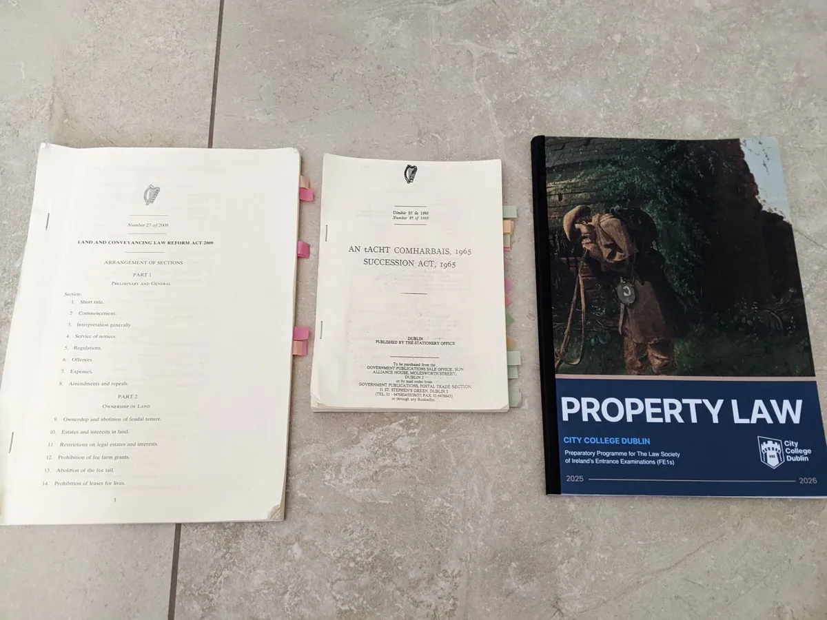 2025 - 2026 FE1 Property Manual + Leglislation - Image 1