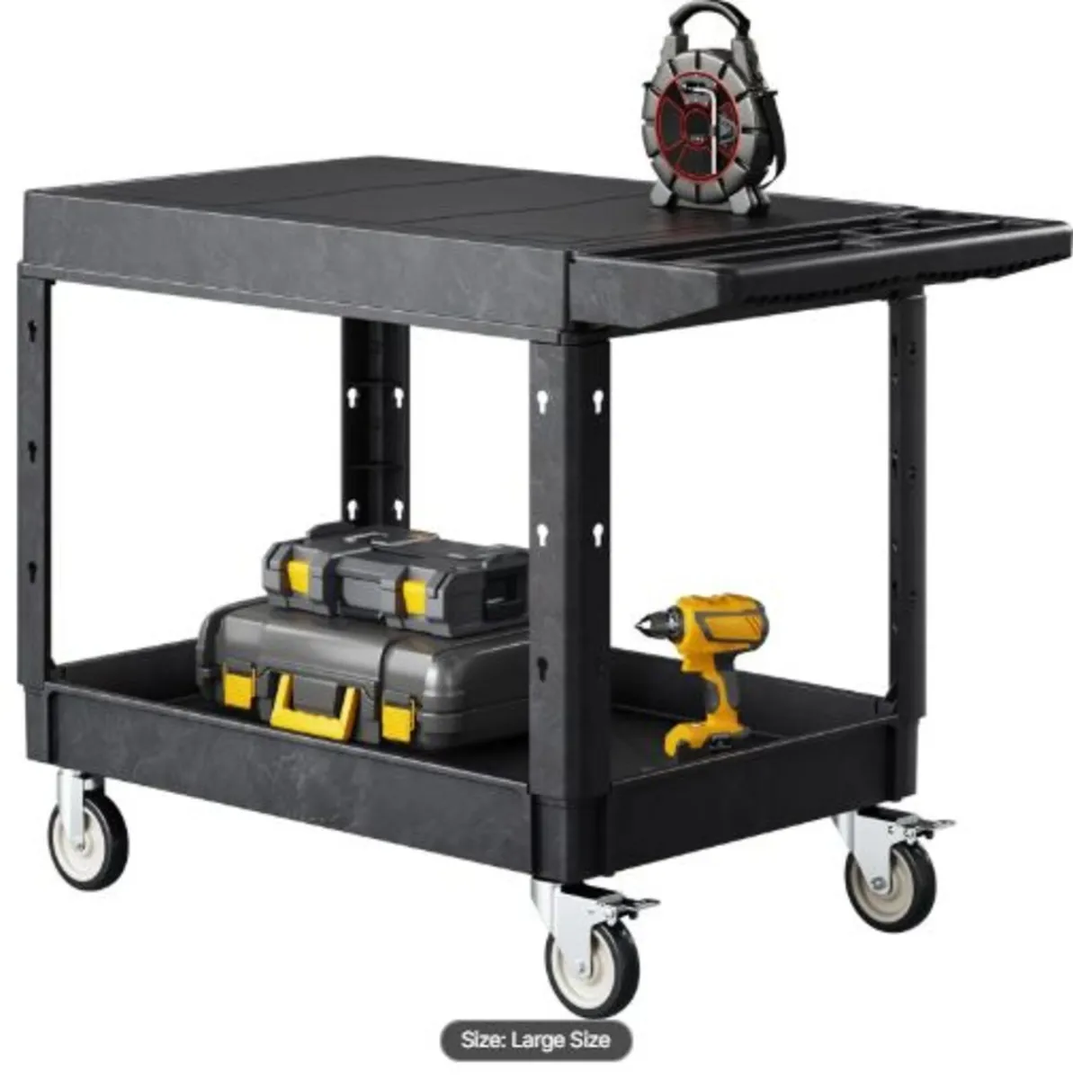 Utility Cart, 550 lbs Load Capacity,37 x 25.4-inch - Image 2