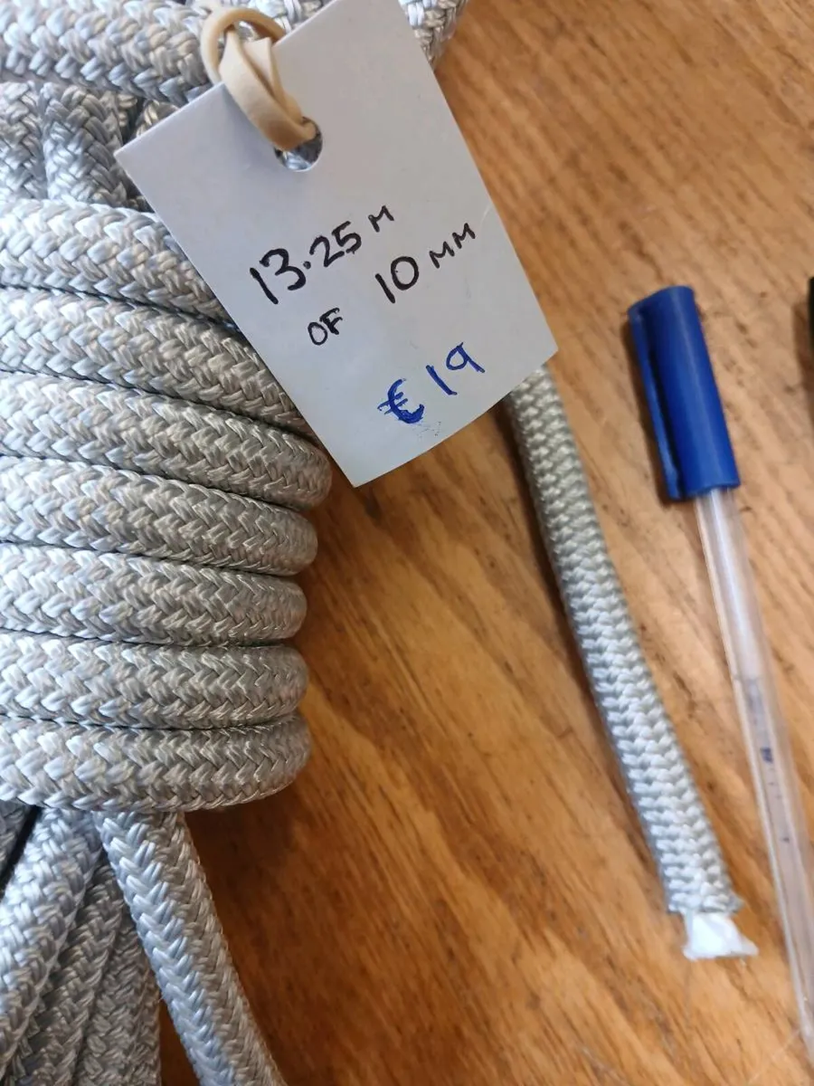 13.25m of 10mm braided marine rope - Image 2