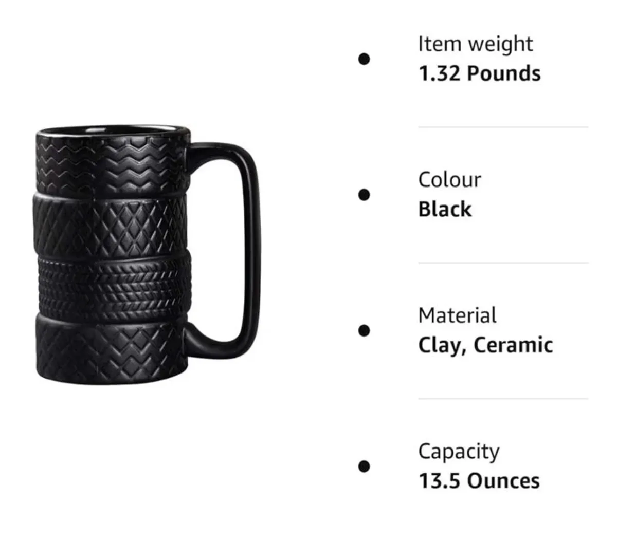 Ceramic Tyre Mug - Image 4