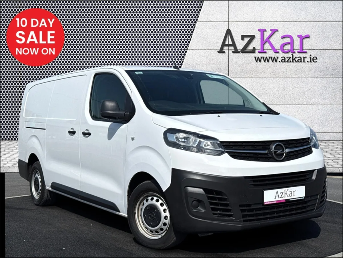 Opel Vivaro 2023 LWB 1.5 DIESEL €74 P/W WITH NO CA - Image 1